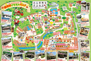 琉球村園内マップ
