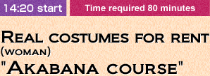 Full-scale costumes for rent (woman)