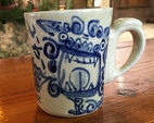 Ceramic art painting
