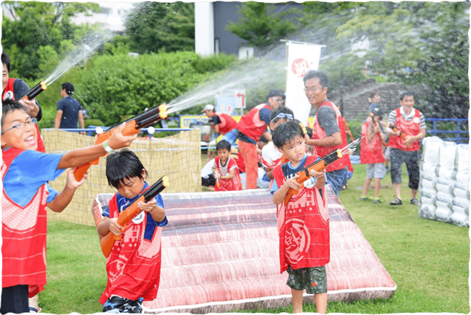 芸能・生活文化体験 2020SUMMER Ryukyu SAMURAI Watter Battle in Ryukyumura