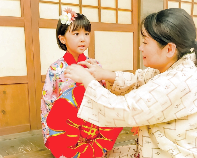 芸能・生活文化体験 簡単貸衣装体験(写真1人1枚付き)