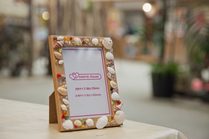 貝殻フォトフレーム|沖縄観光テーマパーク! 【琉球村】オフィシャル