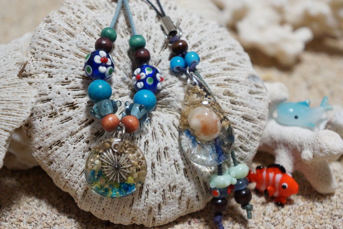 海のぬくもりアクセサリー作り 沖縄観光テーマパーク 琉球村 オフィシャル